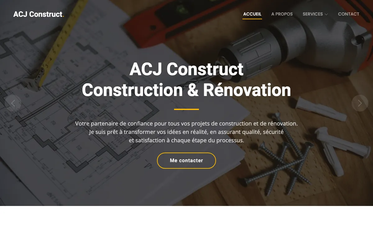 ACJ Construct - Entreprise de construction