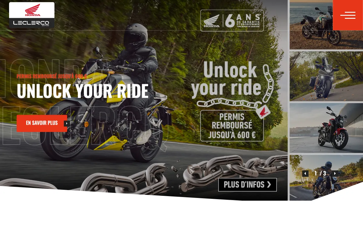 Leclercq Motos - Concessionnaire Honda